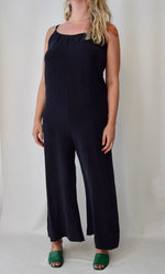 Charcoal Grey Silk Jumpsuit