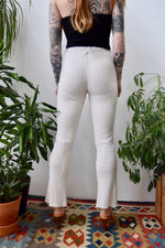 Oatmeal Ribbed Lounge Pants