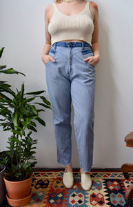 Hickory Stripe Wrangler Jeans