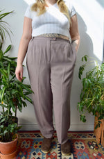 Taupe Trousers