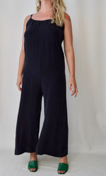 Charcoal Grey Silk Jumpsuit