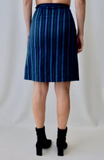 Striped Chevron Pocket Skirt