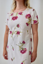 Linen Rose Garden Dress