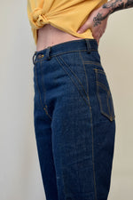 Vintage Levis Dark Wash Raw Denim Jeans