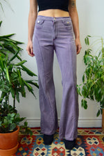 Seventies Powder Purple Bell Bottoms