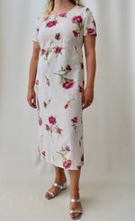 Linen Rose Garden Dress