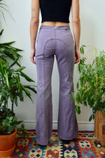 Seventies Powder Purple Bell Bottoms