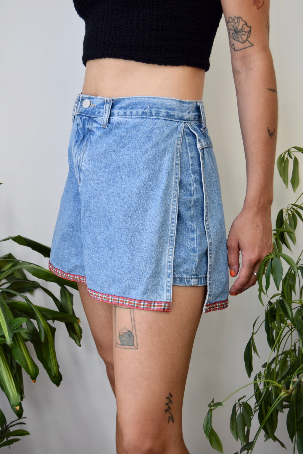 Be Bop Denim Skort