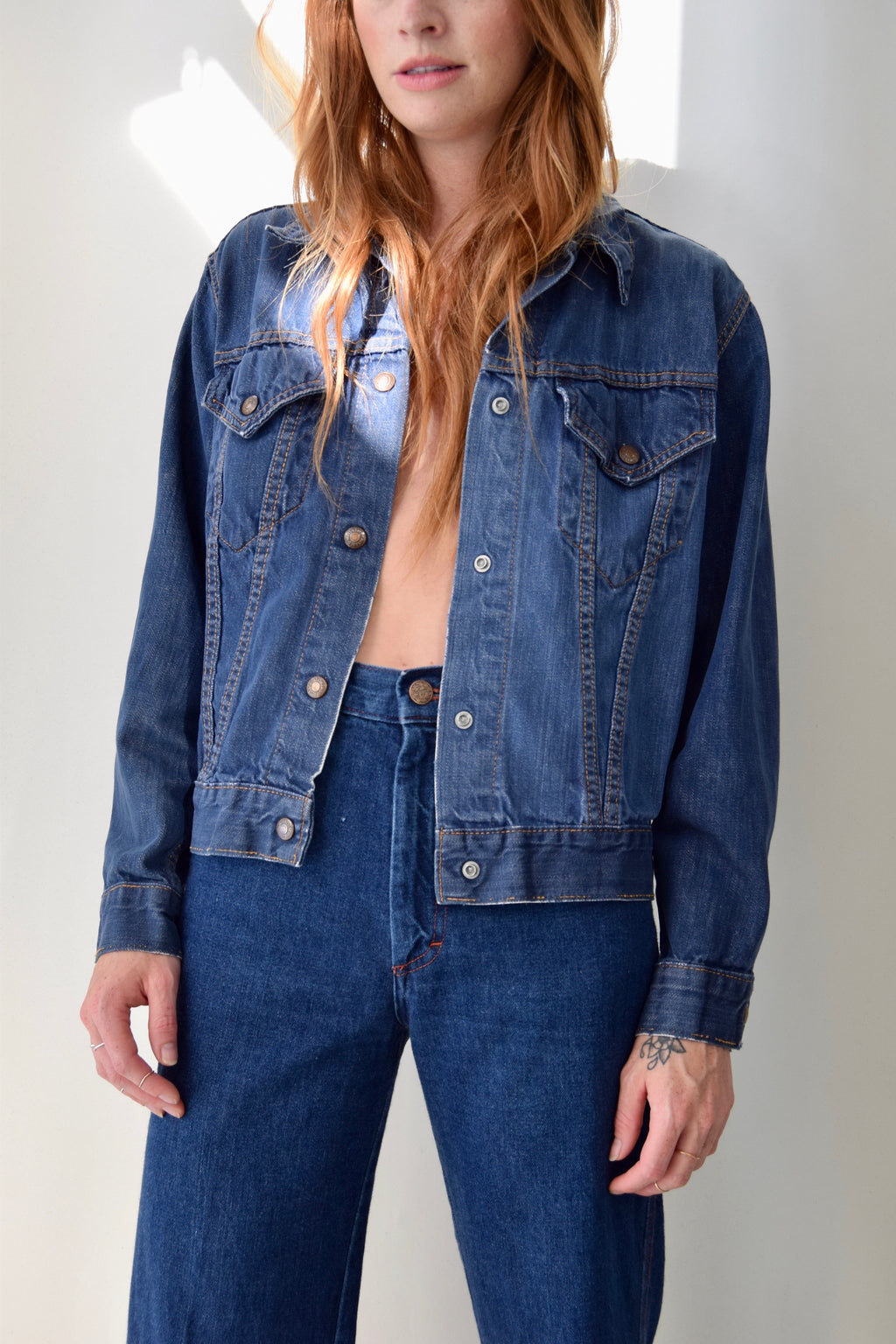 70's Levi's Snap Button Denim Jacket