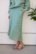 Seventies Seafoam Linen & Cotton Knit Set