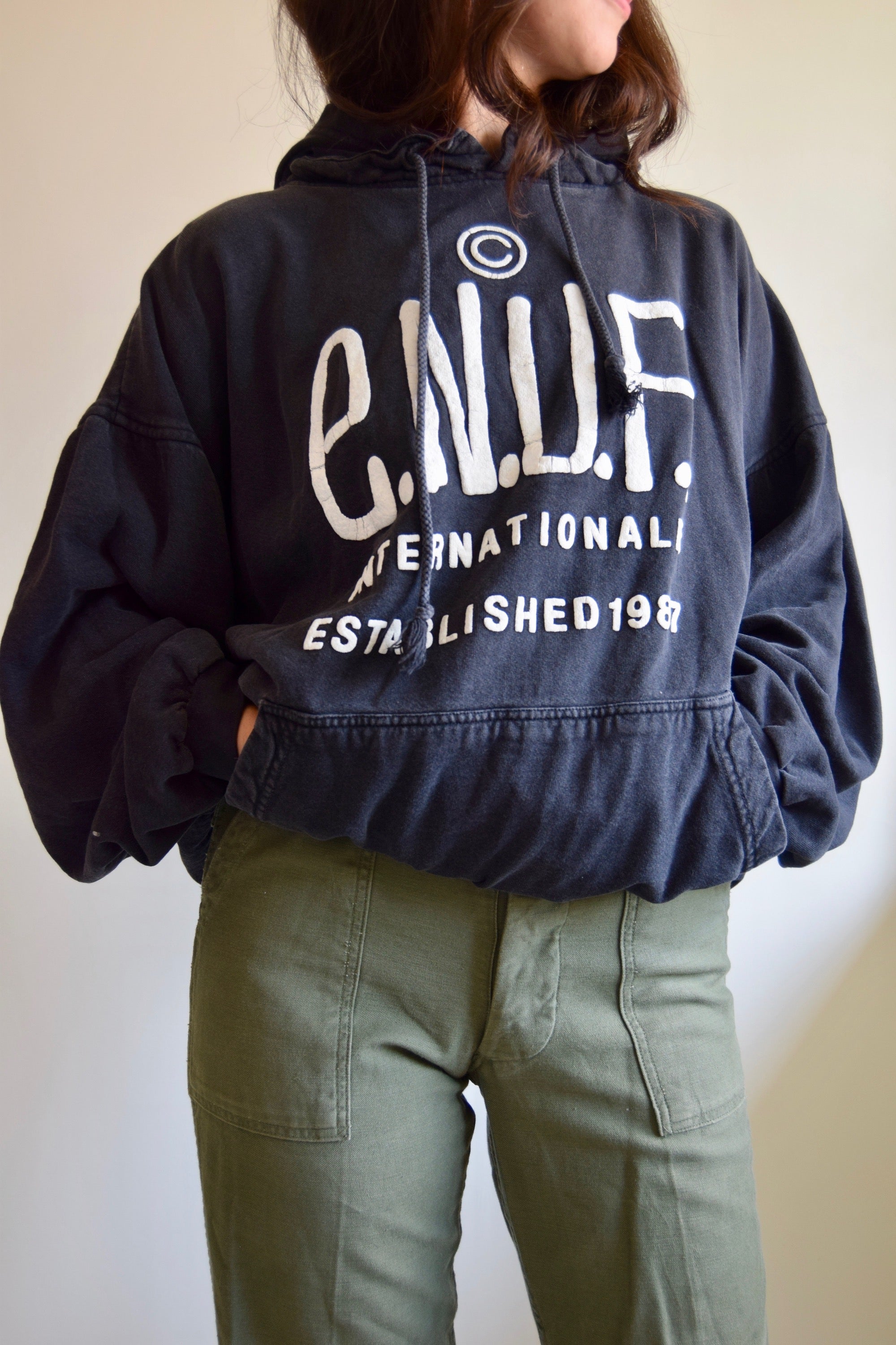 Vintage 90's E.N.U.F Internationale Hoodie