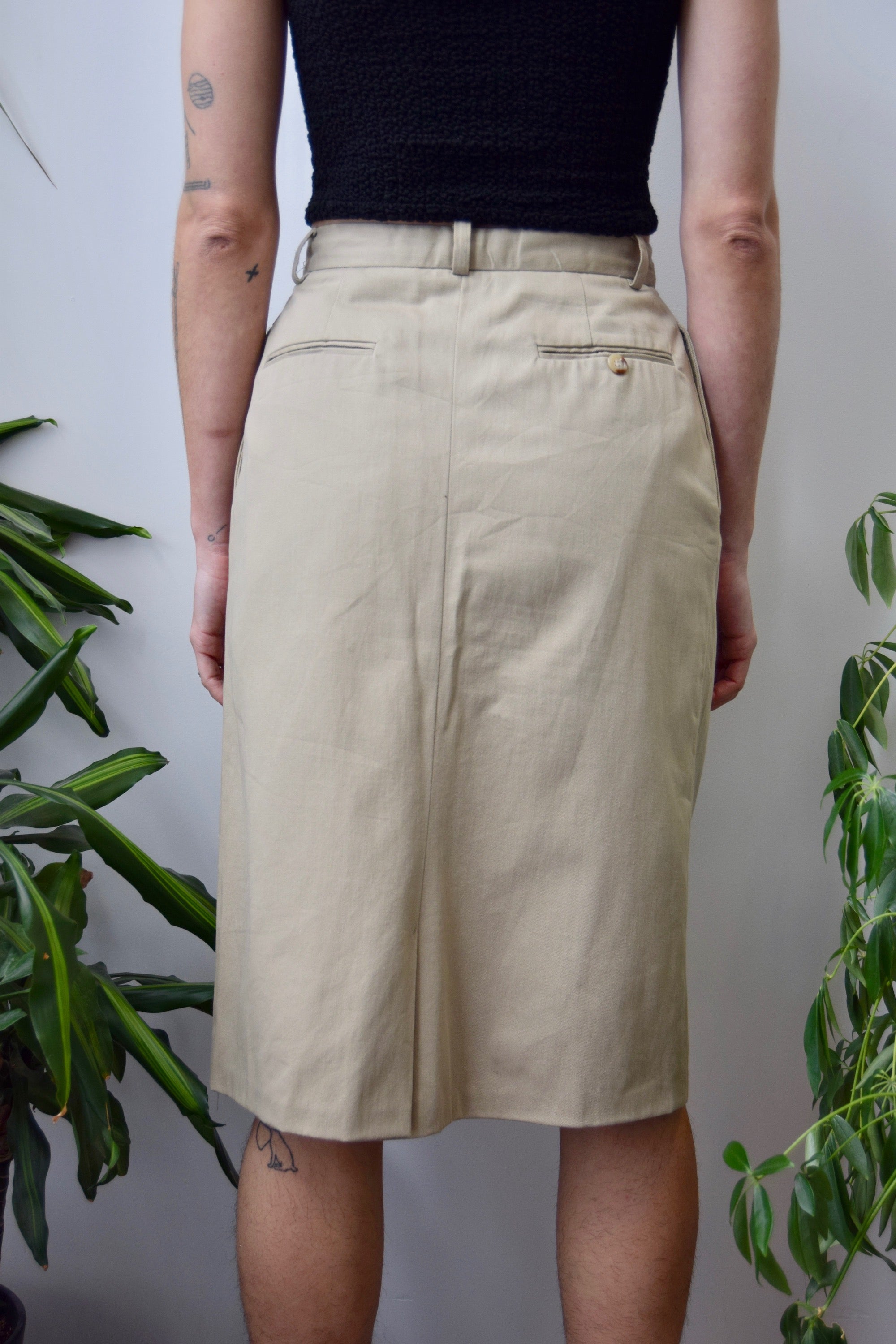 Vintage RL Khaki Skirt