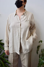 Linen Button Up Top