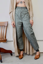 Sage Quilted Pants