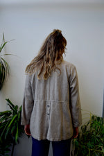 Striped Linen Shacket