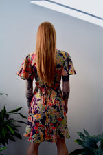 Seventies "Amazing Grace" Floral Wrap Dress