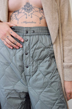 Sage Quilted Pants