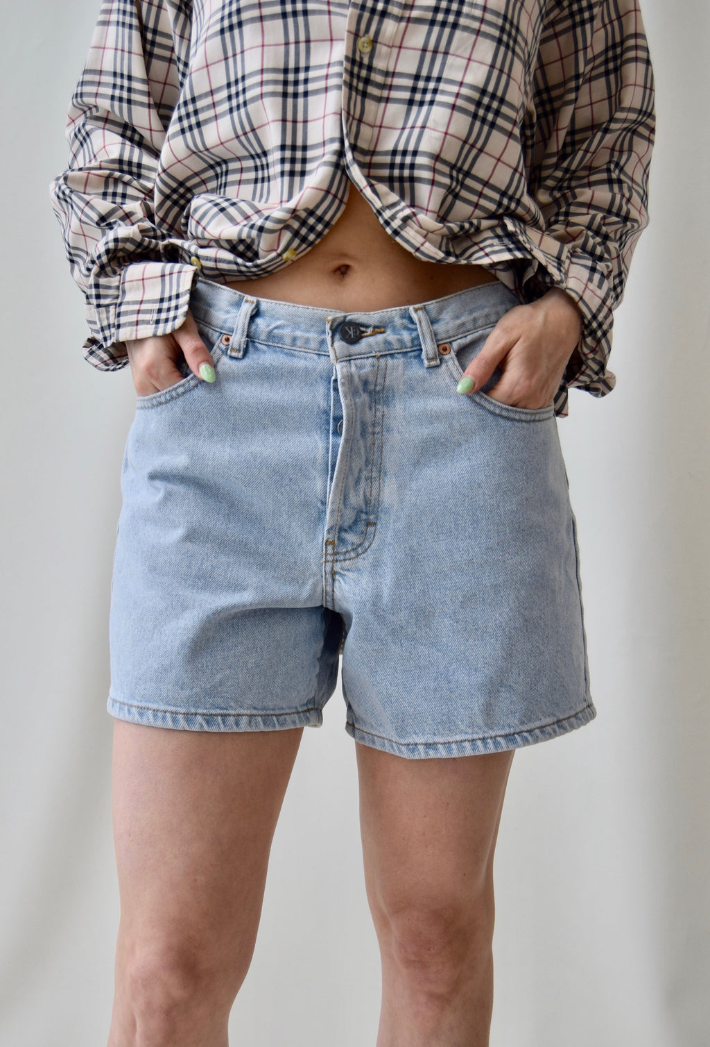 Light Wash CK Shorts