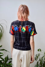 Eighties Primary Grid Top