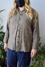 Linen Breezy Button Up