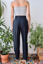 Black Linen Pants