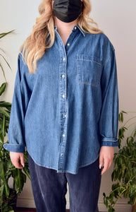 Perfect Denim Button Up