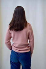 Dusty Pink Lambswool Turtleneck