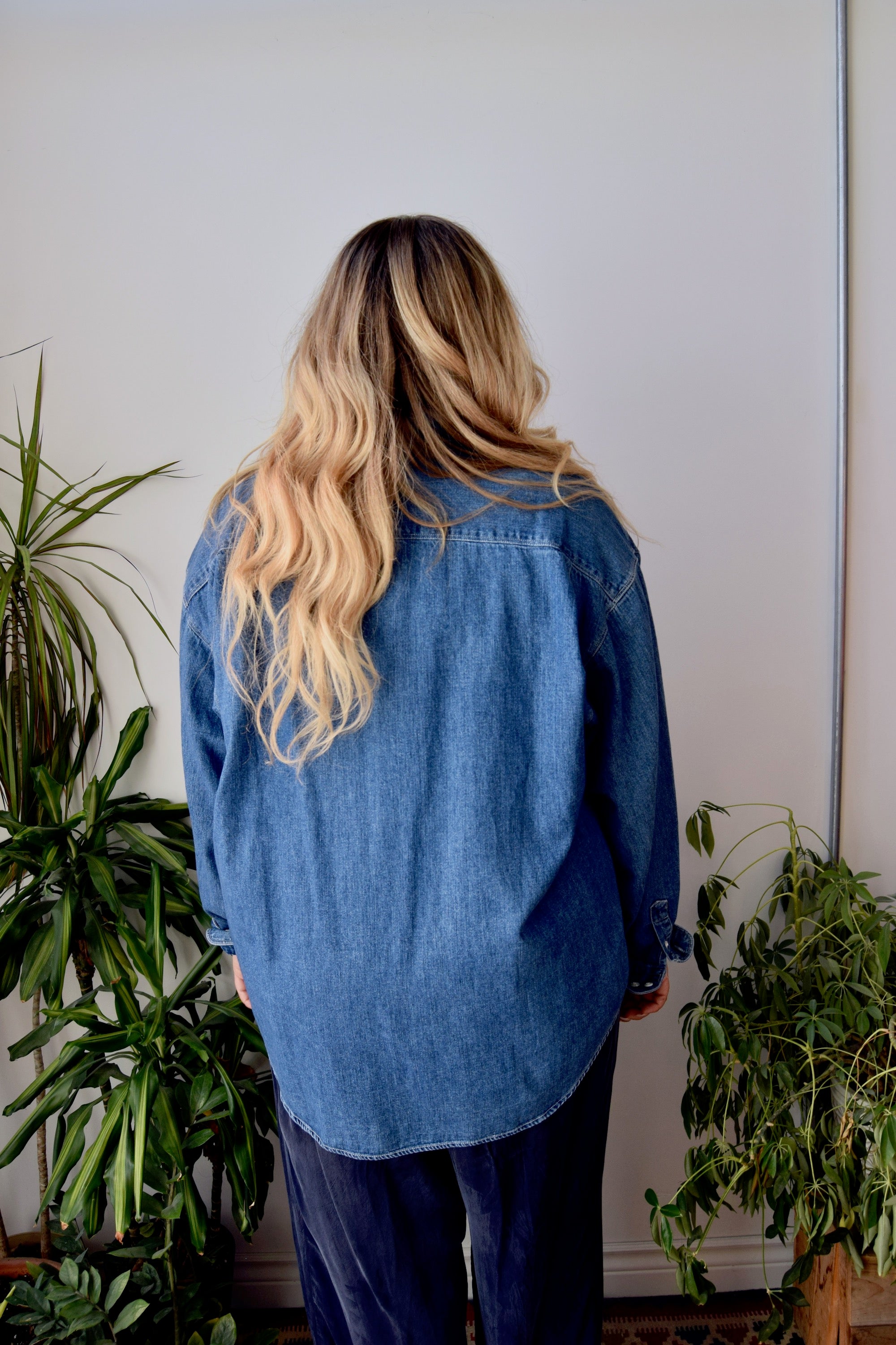 Perfect Denim Button Up