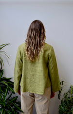 Granny Smith Linen Blouse