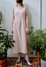 Ballet Slipper Pink Linen Dress