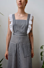 Gingham Pinafore