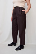 Umber Wool Pants