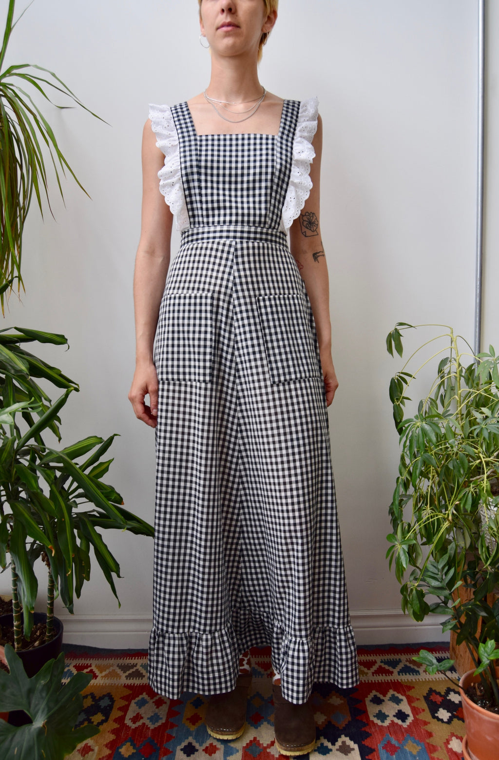 Gingham Pinafore