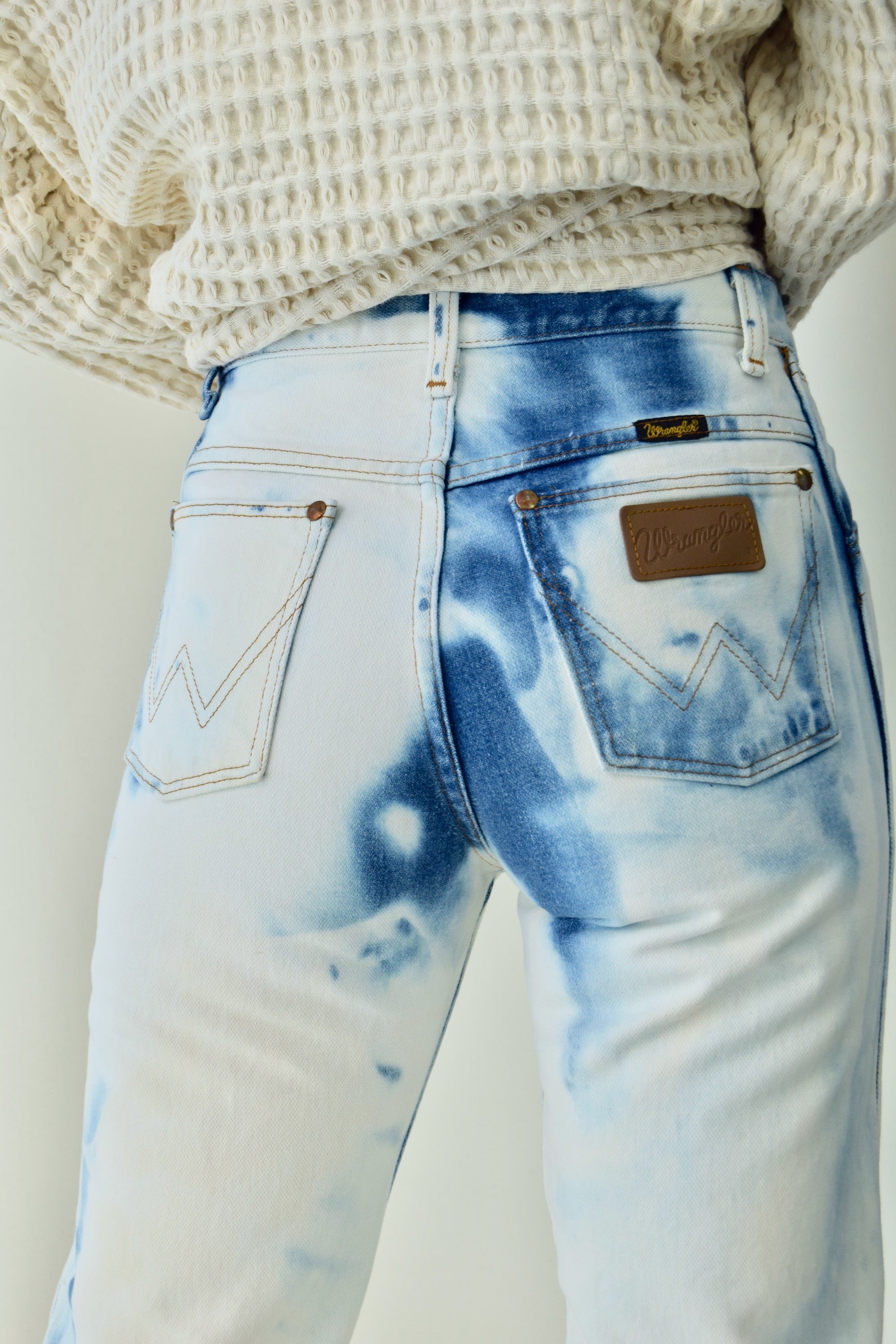 Acid Wash Wrangler Jeans