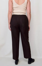 Umber Wool Pants