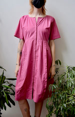 "Jil Sander" Pepto Cotton Poplin Dress