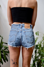 Levi's Frayed Waist Cut Offs