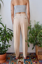 Camel Linen Pants