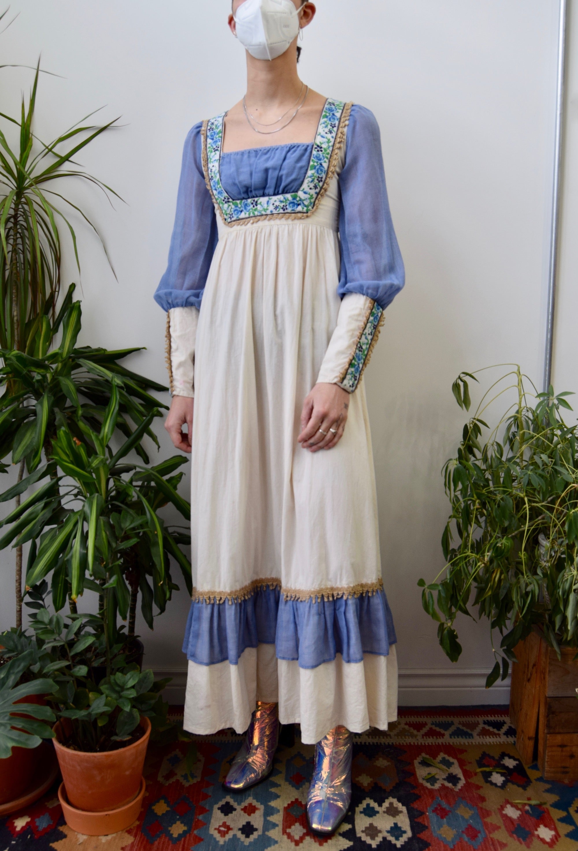 Seventies Medieval Dress