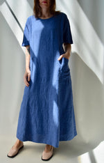 FLAX Periwinkle Maxi Dress