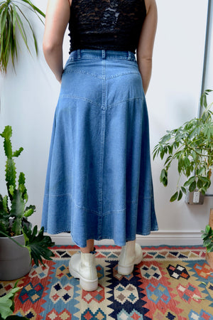 Early 80s Denim Skirt