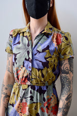 Tropical Foliage Dress