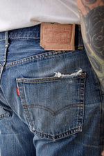 Vintage 1970's Levis 501 Selvedge Denim Jeans