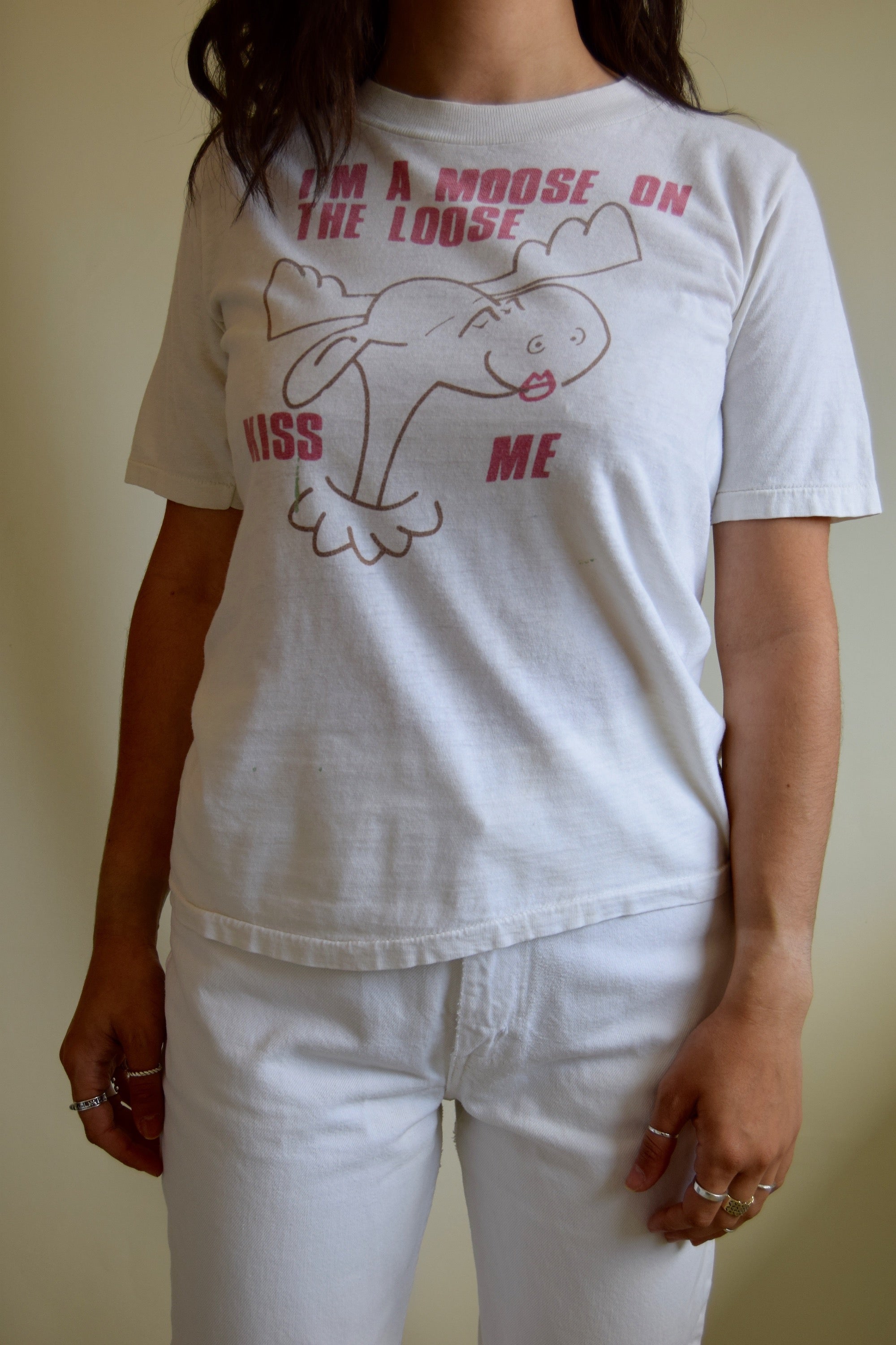 Vintage "Moose On The Loose" T-Shirt