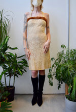 Mink Trim Sixties Dress