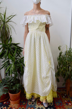 Seventies Southern Belle Dress