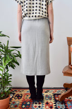 Heather Grey Knit Skirt