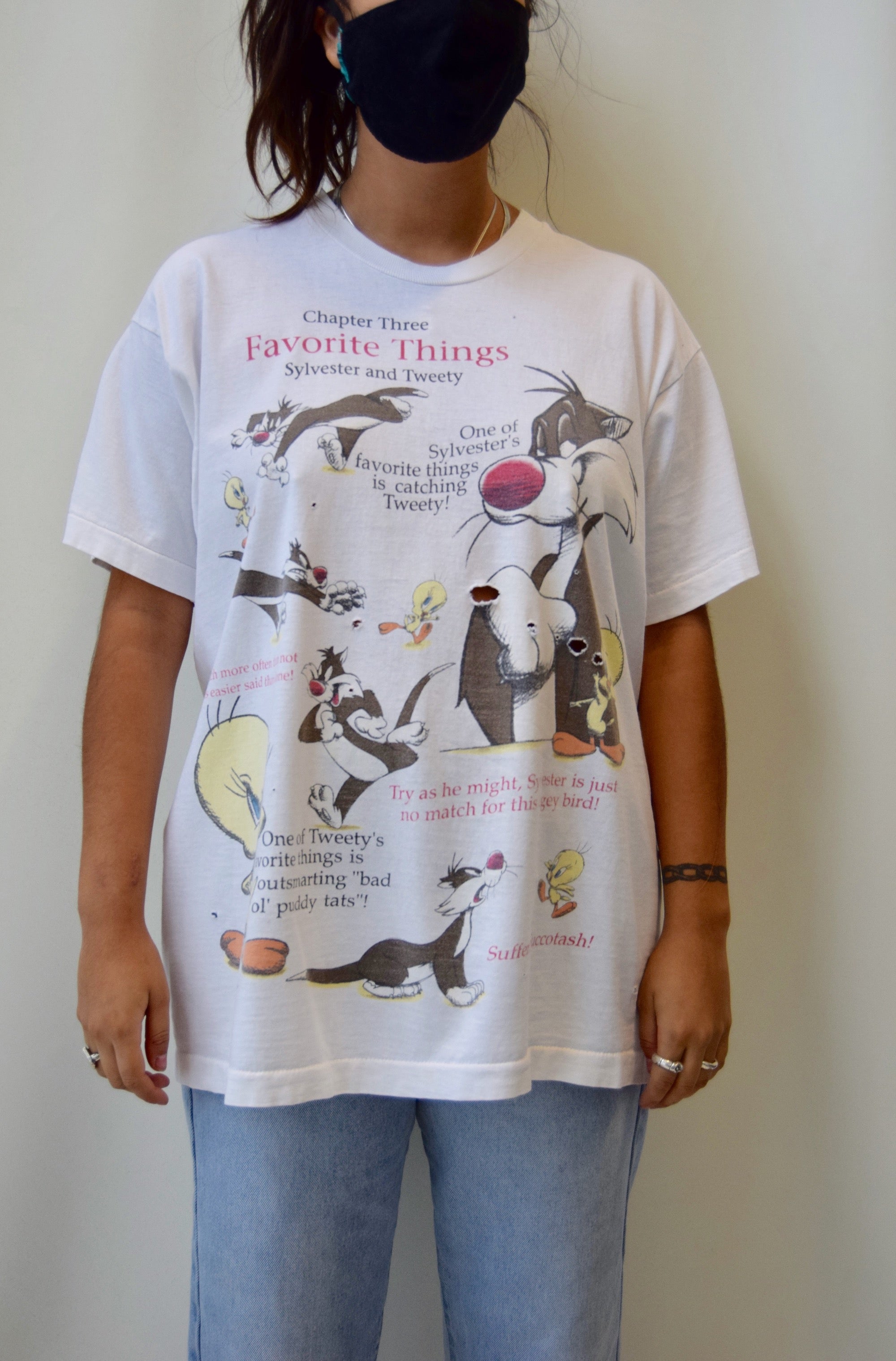 Sylvester and Tweety Favourite Things T-Shirt