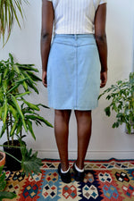 Light Wash Denim Skirt