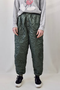 Sage Quilted Pants
